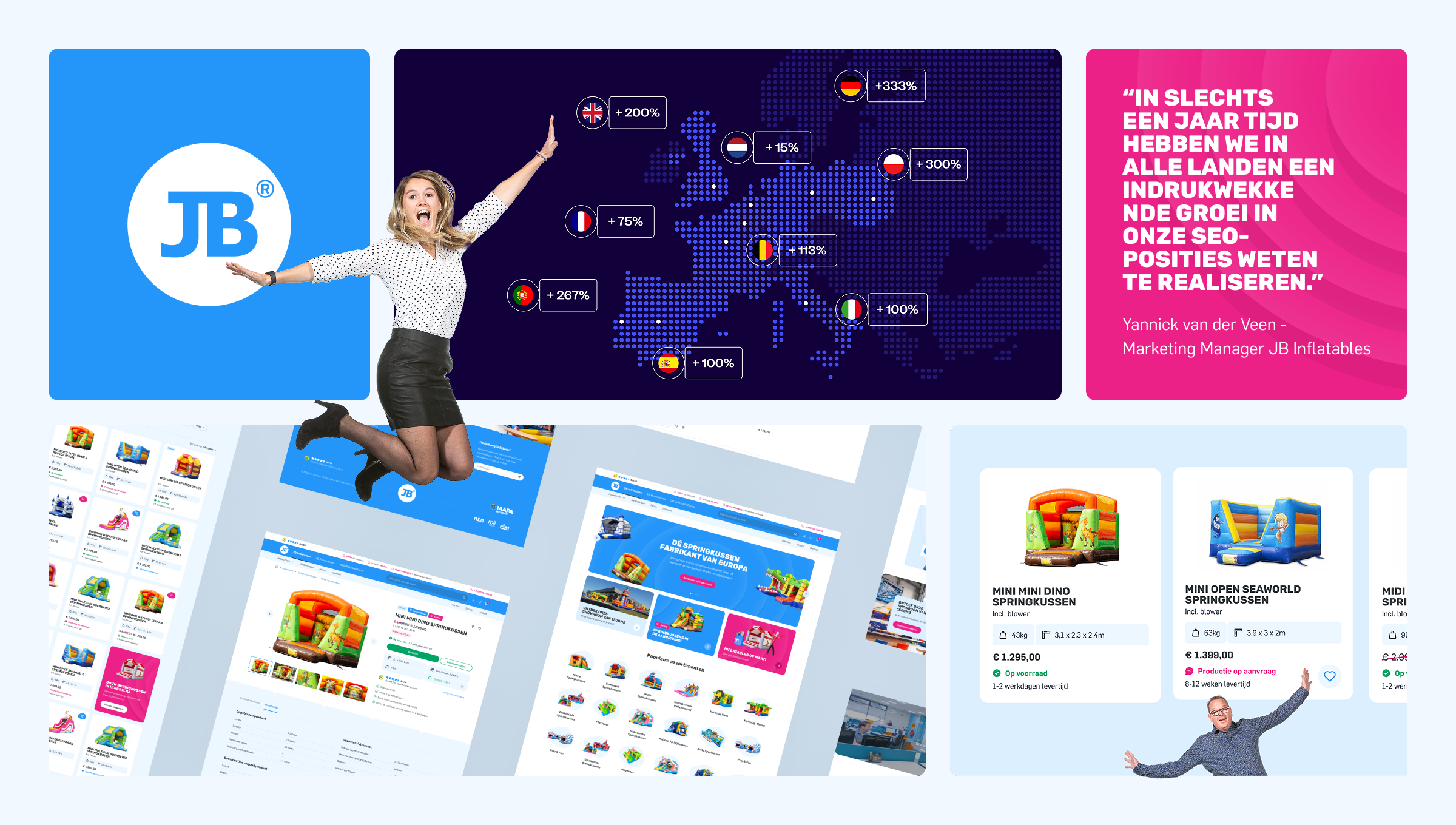 JB Inflatables — case study